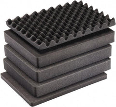 Pelican Products, Inc. - Tool Box Foam Foam Set - 13-1/4" Wide x 7-1/8" Deep x 19-3/4" High, Black, For Pelican Case 1557 - Caliber Tooling