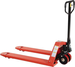 Vestil - 6,000 Lb Capacity, 7-3/4" Lift Industrial Pallet Truck - 2.88" Min Lift Height, 48" Fork Length x 7" Fork Width, 27" Overall Width - Caliber Tooling