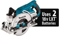 Makita - 18 Volt, 4-5/16" Blade, Cordless Circular Saw - 2,200 RPM, 1 Lithium-Ion Battery Included - Caliber Tooling