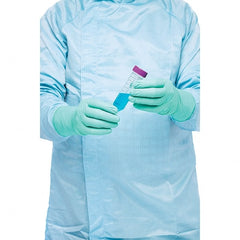 BioClean - Size 10, 3.94 mil, Cleanroom Grade, Powder Free Neoprene Disposable Gloves - Caliber Tooling