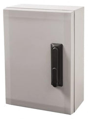 Fibox - Polycarbonate Standard Enclosure Hinge Cover - NEMA 4, 4X, 8.27" Wide x 15.75" High x 19.69" Deep, Impact Resistant - Caliber Tooling