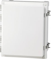 Fibox - Polycarbonate Standard Enclosure Hinge Cover - NEMA 4, 4X, 6, 6P, 12, 13, 20" Wide x 24" High x 8" Deep, Impact, Moisture & Corrosion Resistant, Dirt-tight & Dust-tight - Caliber Tooling