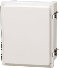 Fibox - Polycarbonate Standard Enclosure Hinge Cover - NEMA 4, 4X, 6, 6P, 12, 13, 16" Wide x 18" High x 10" Deep, Impact, Moisture & Corrosion Resistant, Dirt-tight & Dust-tight - Caliber Tooling