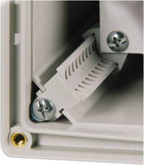 Fibox - Electrical Enclosure Polycarbonate Variable Height Back Panel Kit - For Use with ARCA JIC - Caliber Tooling