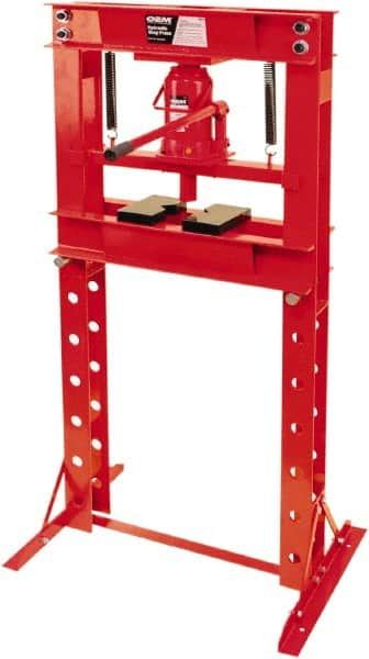 OEM Tools - 20 Ton Manual Shop Press - Caliber Tooling