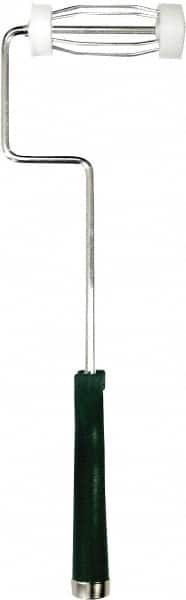 Premier Paint Roller - 4" Wide x 16" Long Heavy-Duty Birdcage Frame - Steel Frame, Plastic Handle - Caliber Tooling