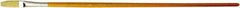 Premier Paint Roller - #1 Sable Artist's Paint Brush - 1/8" Wide, 1/2" Bristle Length, 5" Wood Handle - Caliber Tooling