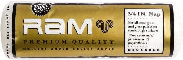 Premier Paint Roller - 3/4" Nap, 9" Wide Paint Roller Cover - Rough Texture, Polyester - Caliber Tooling