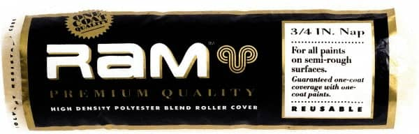 Premier Paint Roller - 3/4" Nap, 9" Wide Paint Roller Cover - Rough Texture, Polyester - Caliber Tooling