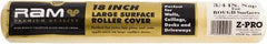 Premier Paint Roller - 3/4" Nap, 18" Wide Paint Roller Cover - Rough Texture, Polyester - Caliber Tooling