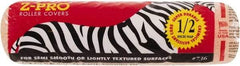 Premier Paint Roller - 1/2" Nap, 9" Wide Paint Roller Cover - Semi-Rough Texture, Polyester - Caliber Tooling