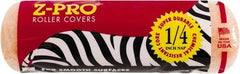 Premier Paint Roller - 1/4" Nap, 7" Wide Paint Roller Cover - Smooth Texture, Polyester - Caliber Tooling