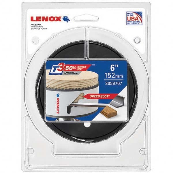 Lenox - Hole Saws Saw Diameter (mm): 1.50 Saw Diameter (Inch): 6 - Caliber Tooling