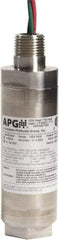 Made in USA - 500 Max psi, 1/4" NPT (Male) Connection Intrinsically Safe Transmitter - mA Output Signal, 1/4" Thread, -40 to 185°F, 28 Volts - Caliber Tooling