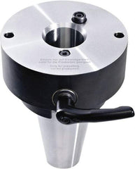 HAIMER - 20 Taper, On-Center/Rotating, Spindle Adapter - 20mm Projection, Use with ISO50 Spindle - Caliber Tooling