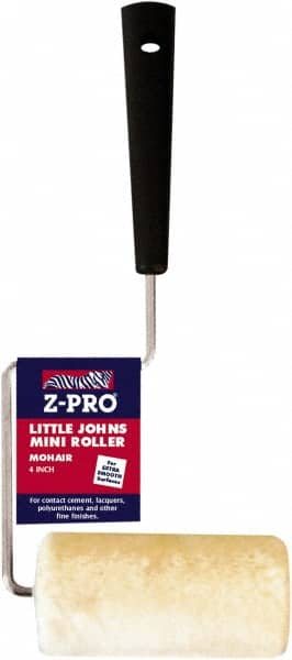 Premier Paint Roller - 10" Long, 1/4" Nap, Wall Paint Roller Set - 5" Wide, Steel Frame, Includes Roller Cover & Frame - Caliber Tooling