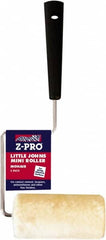 Premier Paint Roller - 10" Long, 1/4" Nap, Wall Paint Roller Set - 5" Wide, Steel Frame, Includes Roller Cover & Frame - Caliber Tooling