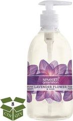 Seventh Generation - 12 oz Pump Bottle Liquid Soap - Clear, Lavender Flower & Mint Scent - Caliber Tooling