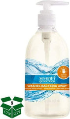 Seventh Generation - 12 oz Pump Bottle Liquid Soap - Clear, Fresh Lemon & Tea Tree Scent - Caliber Tooling