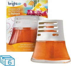 BRIGHT Air - 2.5 oz Diffuser Air Freshener - Liquid, Hawaiian Blossoms & Papaya Scent - Caliber Tooling