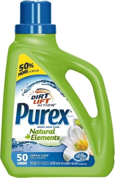 Purex - 75 oz Liquid Laundry Detergent - Linen & Lilies Scent - Caliber Tooling