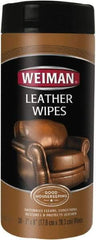 Weiman - Wipes Leather Cleaner - Unscented, Canister Container - Caliber Tooling