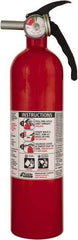 Kidde - 2.9 Lb, 10-B:C Rated, Dry Chemical Fire Extinguisher - 3-1/4" Diam x 13-3/4" High, 100 psi, 12' Discharge in 12 sec, Seamless Aluminum Cylinder - Caliber Tooling