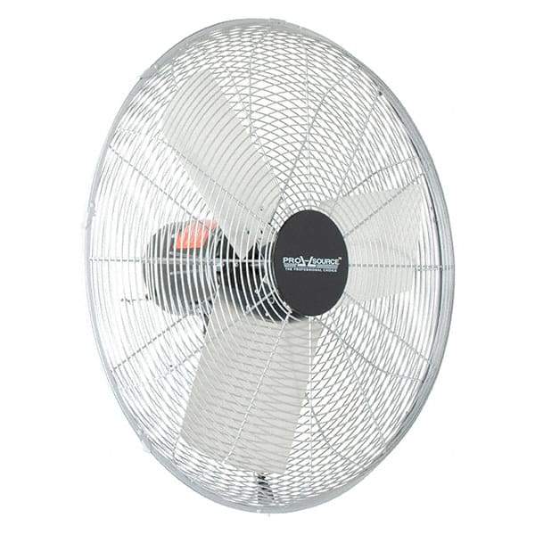 PRO-SOURCE - 24" Blade, 1/4 hp, 5,000 & 6,800 CFM, Industrial Circulation Fan - Fan Head Only, 115 Volts, 2 Speed - Caliber Tooling