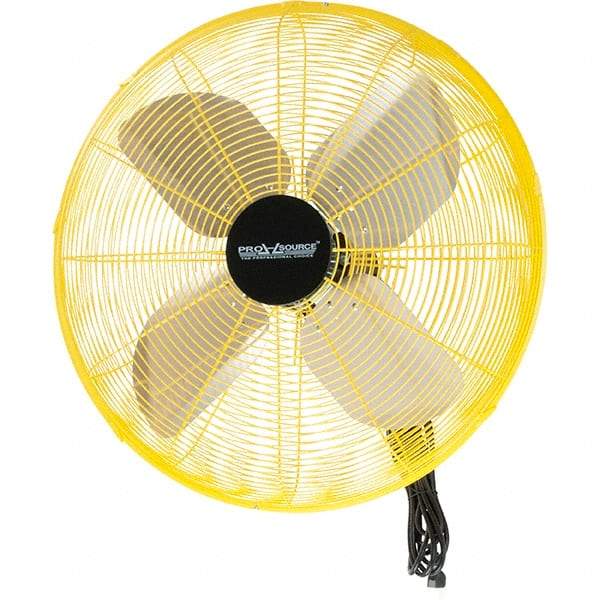 PRO-SOURCE - 24" Blade, 1/2 hp, 6,500 & 8,600 CFM, Industrial Circulation Fan - Fan Head Only, 120 Volts, 3.5 Amps, 2 Speed - Caliber Tooling