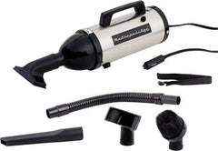 MetroVac - Hand Vacuum Cleaner - 12 Volts, 0.5 hp, 12 Amps, 3 Lb, Accessories Included - Caliber Tooling