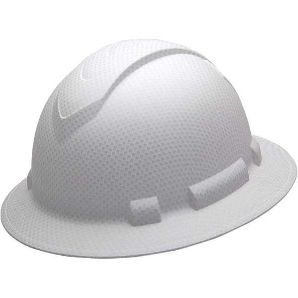 PYRAMEX - ANSI Type I Class C, G & E 4-Point Ratchet Full Brim Hard Hat - Caliber Tooling