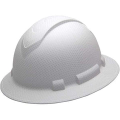 PYRAMEX - ANSI Type I Class C, G & E 4-Point Ratchet Full Brim Hard Hat - Caliber Tooling