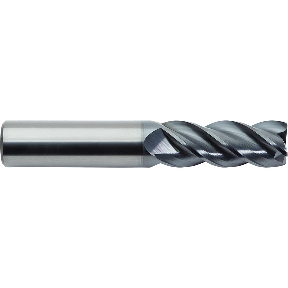 Corner Radius End Mill Head: 4 Flutes Solid Carbide