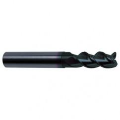 5/8" Dia. - 5" OAL - 45° Helix Super-A Carbide End Mill - 3 FL - Caliber Tooling