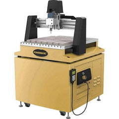 Powermatic - Single Phase, 115 Volt, CNC Mill Drill Machine - 39-11/64" Long x 28-25/64" Wide Table - Caliber Tooling
