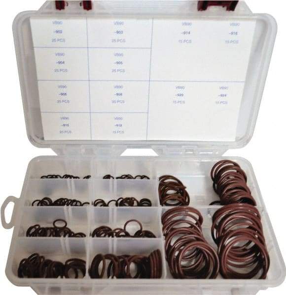 Value Collection - Fluoroelastomer O-Ring - Round Cross Section, 90 Durometer - Caliber Tooling