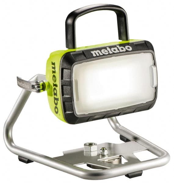 Metabo - 18 Volts, 2600 Lumens, Cordless Work Light - Fluorescent Green, 8 hr Run Time - Caliber Tooling