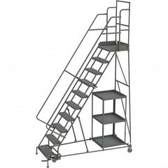 TRI-ARC - Rolling & Wall Mounted Ladders & Platforms Type: Stock-Picking Ladder Style: Rolling Safety Stock Picking Ladder - Caliber Tooling