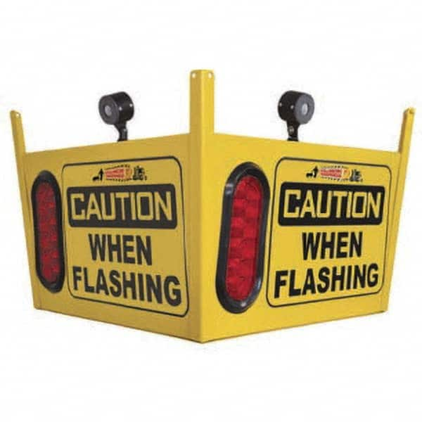 TAPCO - Auxiliary Lights Type: Forklift Warning Light Voltage: 110 VAC to 24VDC - Caliber Tooling