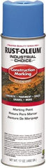 Rust-Oleum - 17 fl oz Blue Paint & Primer - 400' Coverage at 1" Wide, Solvent Base Formula, >500 gL VOC - Caliber Tooling