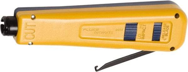 Fluke Networks - 2 Piece, Punchdown Termination Tool - Comes in Clam Shell - Caliber Tooling