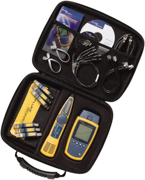 Fluke Networks - 20 Piece, Network Service Kit - Comes in Kit Bag - Caliber Tooling