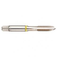 41276 2B 3-Flute Cobalt Yellow Ring Spiral Point Plug Tap-Bright - Caliber Tooling