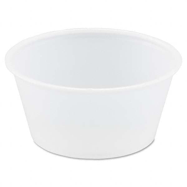 DART - Polystyrene Portion Cups, 3.25 oz, Translucent, 250/Bag, 10 Bags/Carton - Caliber Tooling