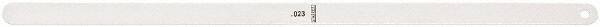 Starrett - Feeler Gages   Thickness (Decimal Inch): 0.0230    Leaf Length (Inch): 12 - Caliber Tooling