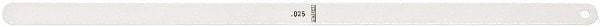 Starrett - Feeler Gages   Thickness (Decimal Inch): 0.0250    Leaf Length (Inch): 12 - Caliber Tooling