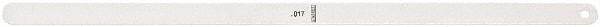 Starrett - Feeler Gages   Thickness (Decimal Inch): 0.0170    Leaf Length (Inch): 12 - Caliber Tooling