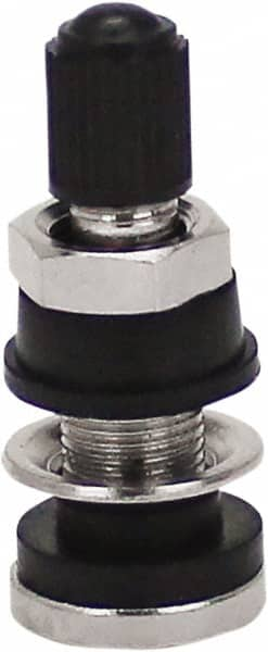 Milton - Clamp-In Tubeless Tire Valve - For Rim Holes 5/8", Rim Holes .453 - Caliber Tooling