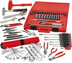 Proto - 77 Piece 3/8 & 1/2" Drive Master Tool Set - Comes in Tool Box - Caliber Tooling