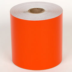 Cobra Systems - Labels, Ribbons & Tapes; Type: Vinyl Tape ; Color: Orange ; For Use With: VNM4PRO ; Width (Inch): 4 ; Length (Feet): 75 ; Material: Vinyl - Exact Industrial Supply